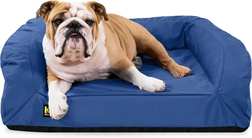 Vista 13 de K9 Ballistics Cama ortopédica resistente para perros con cojín pequeño, lavable, duradera y resistente al agua, hecha para perros de juguete y Negro