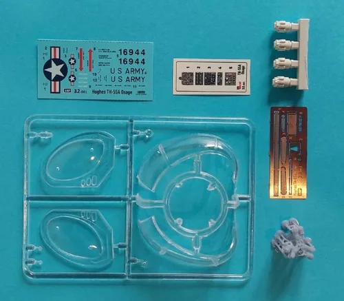 Vista 3 de AMP 32-001 - 1/32 - Hughes TH-55 Osage, Escala Kit de plástico para maquetas