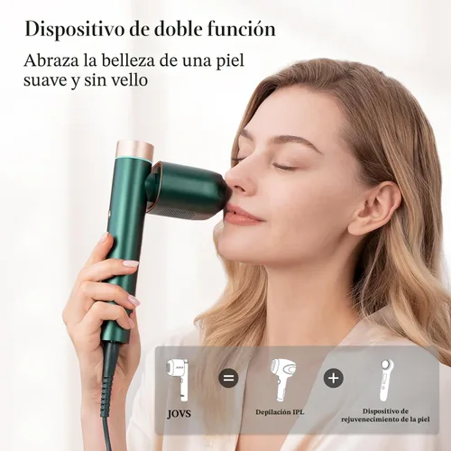 Vista 6 de JOVS Depilación láser, [energía 24J] Depilación IPL para mujeres y hombres, tecnología de enfriamiento de hielo de zafiro sin dolor de 37 °F, 6