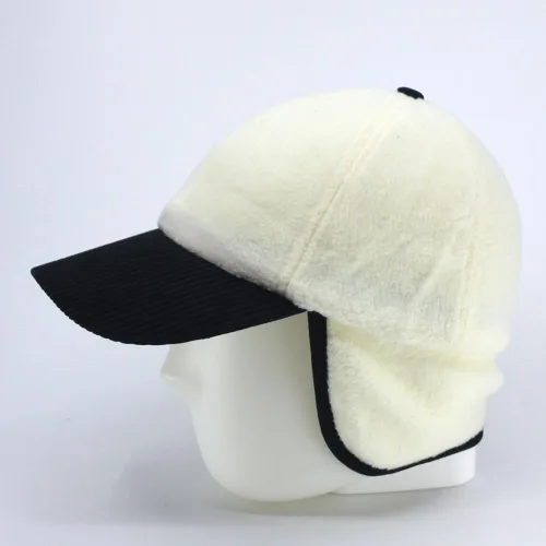 Vista 3 de Gorra de béisbol clásica de ante de terciopelo de puntopana