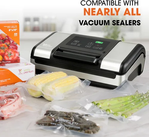 Vista 7 de Sous Vide Cooker with App Control & 5 Mil Thick Vacuum Sealer Bags