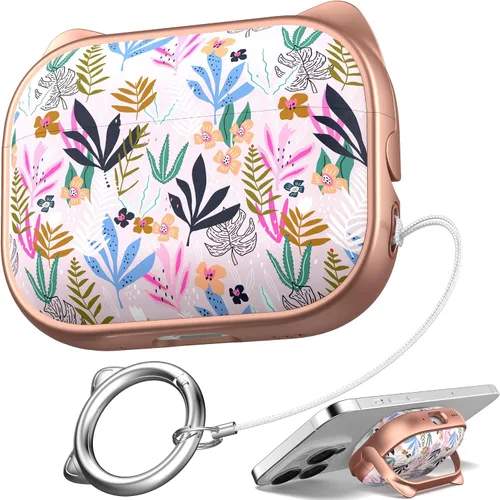 Vista 66 de Funda para Estuche de Airpods Pro de 2ª/1ª Generación, Compatible con Estuche de Airpods Pro de 2ª Gen Puerto de Carga USB C, Funda Suave