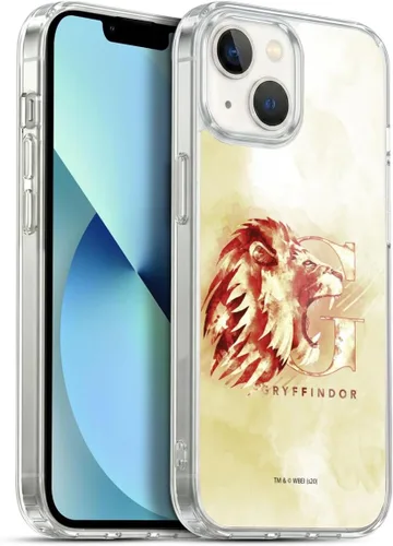 Vista 60 de Head Case Designs Funda de gel suave con licencia oficial de Harry Potter Gryffindor Deathly Hallows XVI [protección de grado militar] compatible
