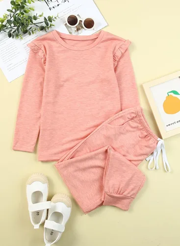 Vista 8 de blibean Conjuntos de ropa de otoño para niñas con estilo, tallas 4-13 años