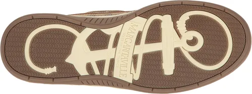 Vista 4 de Margaritaville Zapato náutico de encaje para hombre, color marrón claro, talla 9.5 de EE. UU