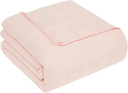 Vista 47 de CuteKing Manta pesada (2 libras, 36 x 48 pulgadas, gris) manta pesada para 40-60 libras, manta pesada para refrigeración y calefacción con cuentas