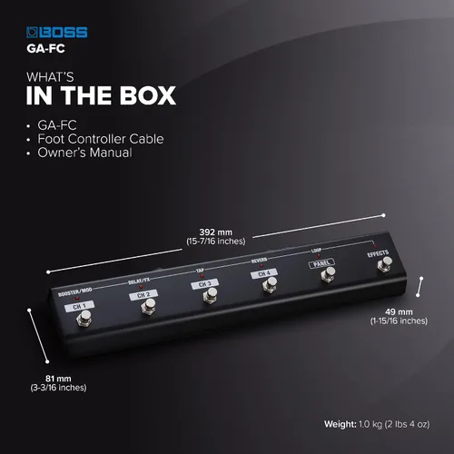 Vista 6 de Controlador de pie Roland GA-FC para GA-112 y GA-212