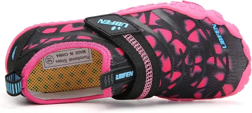 Vista 4 de UBFEN - Zapatos para el agua para niños y niñas, zapatos acuáticos y livianos de secado rápido para ir a la playa, practicar deportes, hacer