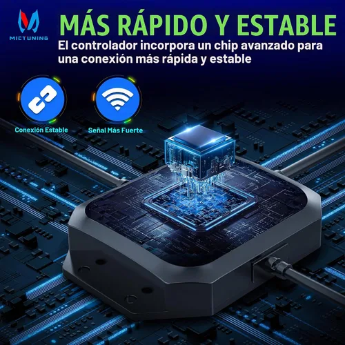 Vista 7 de MICTUNING C2+ RGB+IC - Luces de repuesto para 2 cápsulas (sin controlador)