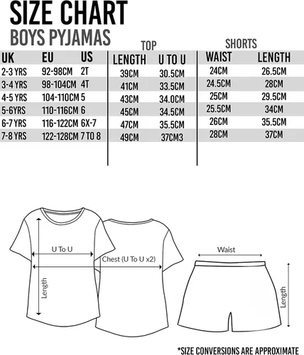 Vista 7 de Ryans World Pijamas - Conjunto de pijama de superhéroe para niños