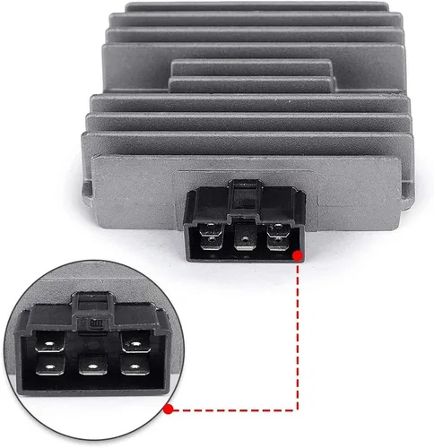 Vista 2 de Regulador de motocicleta rectificador para Yamaha YZF R1 YZF600 XP500 T-MAX500 TMAX 500 YZF R6 FZR600 XT660 V-Star XVS400 DS400 FZ6R
