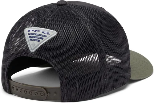 Vista 156 de Columbia Gorra de bola de malla Bandera antigua de malva/blanco/pescado
