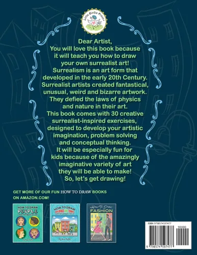 Vista 2 de How To Draw Surrealist Art A Creative Drawing Guide For Kids (How to Draw - For Kids and Adults)