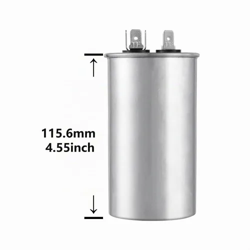 Vista 3 de BOJACK - Condensador de CA 60 uF ±5% 60 MFD 370/450 V CBB65 Redondo de arranque para funcionamiento de motor de CA o arranque de ventilador y aire