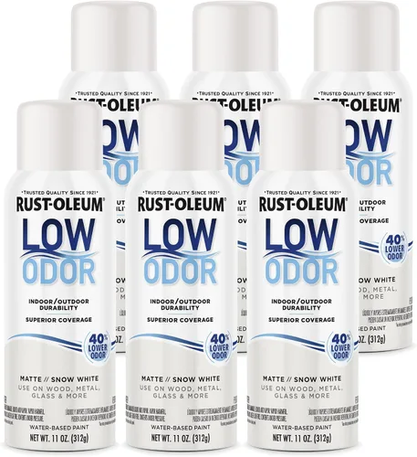 Vista 39 de Rust-Oleum - Pintura en aerosol prémium de bajo olor, gris ancla brillante Olor 40% menor que las pinturas en aerosol tradicionales, durabilidad
