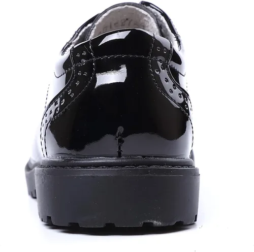 Vista 3 de DADAWEN Zapatos de vestir Oxford clásicos de uniforme escolar para niño y niña (bebéniño pequeñoniño grande)
