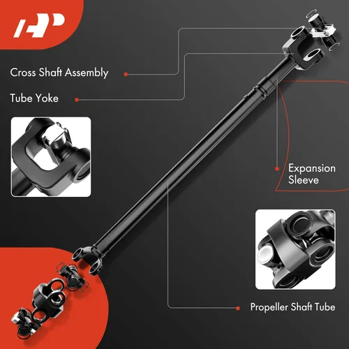 Vista 3 de A-Premium Conjunto de eje de transmisión completo delantero compatible con Cherokee 1998 1990-1997, Wagoneer 1990, L6 4.0L, transmisión automática