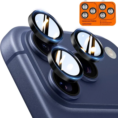 Vista 58 de TOCOL Protector de lente de cámara para iPhone 13 / iPhone 13 Mini vidrio templado HD individual resistente a los arañazos, accesorios compatibles