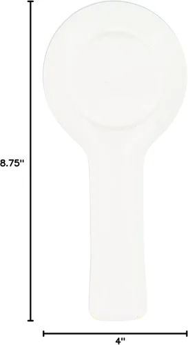 Vista 7 de Pavilion Gift Company - Dog Mom-Tie Dye - Soporte para cucharas de 9.25", blanco