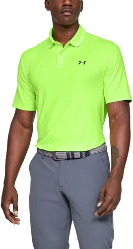Vista 19 de Under Armour Men's Performance 2.0 Golf Polo (864) Afterglow/ Gris parcela