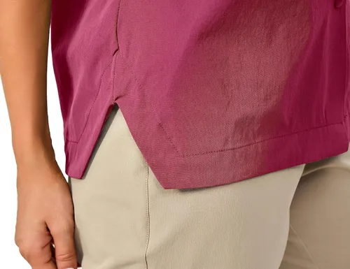 Vista 5 de Little Donkey Andy Camisa de viaje de manga larga para mujer, camisa Safari UPF 50+, camisas de senderismo frescas para exteriores de secado rápido