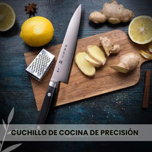 Vista 5 de Kagayaki CarboNext KC-1 - Cuchillo japonés KC-1, 4.9 pulgadas (4.921 in), rendimiento de acero al carbono, más fácil de mantener, fabricado en Japón