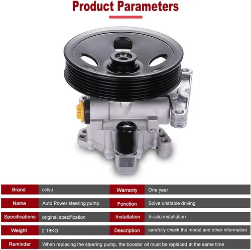 Vista 5 de cciyu Bomba de dirección asistida para 00-06 para Mercedes-Benz S430, 00-06 para Mercedes-Benz S500, 01-02 para Mercedes-Benz S55 AMG, 21-5326 Bomba
