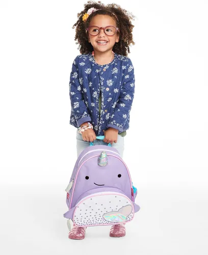 Vista 123 de Skip Hop - Mochila para preescolar, colección Zoo, para niños pequeños de 3 a 4 años, diseño de llama