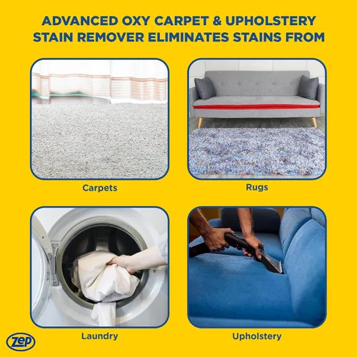 Vista 8 de Zep ZUOXSR32 Advanced Oxy - Removedor de manchas para alfombras y tapicería
