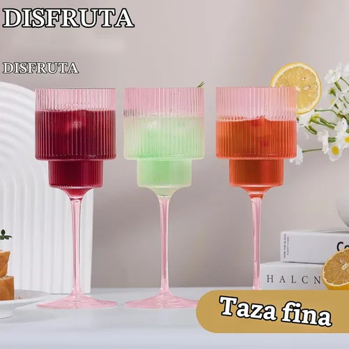 Vista 7 de Lueumxc Copas de vino de plástico – Copas de vino acrílicas de 12 onzas, Origami irrompible, vasos de cóctel de plástico transparente, reciclables