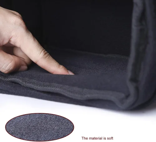 Vista 8 de Bolso a prueba de golpes Koolertron para cámaras DSLR o SLR. Separadores acolchados para personalizar el bolso.