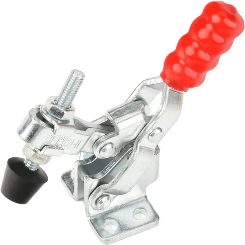 Vista 9 de Utoolmart Herramienta de mano abrazadera de palanca vertical GH-101-B Abrazadera de liberación rápida 220.5 lbs Capacidad de retención 1 PC