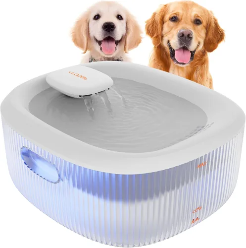 Vista 12 de Fuente de agua para perros WOPET para perros grandes, fuente de agua automática de 6L/205oz/1.7Gal para perros y gatos, dispensador de agua