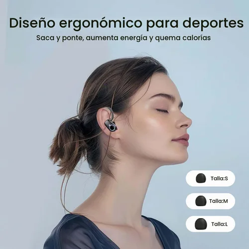 Vista 2 de Auriculares inalámbricos,Auriculares deportivos Bluetooth 5.3,HiFi