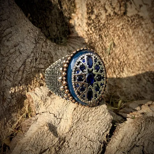 Vista 6 de R&O Silver Boutique 1RKD0005 - Anillo de plata de ley 925 K