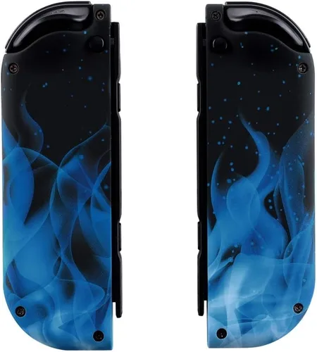 Vista 9 de eXtremeRate - Carcasa de control portátil Joy-Con con set de botones completo repuesto de carcasa hazlo tú mismo para control de Nintendo Switch