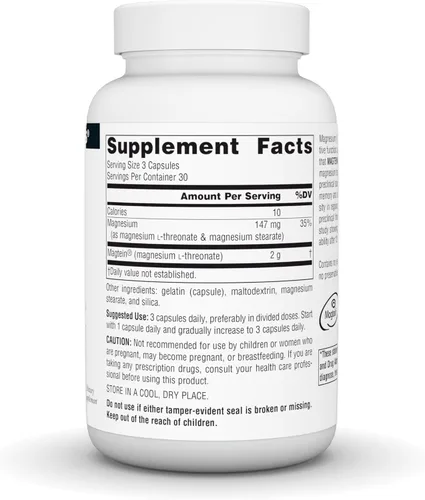 Vista 2 de Source Naturals – magtein Magnesio L, SN2485, 1, 1