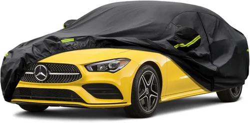 Vista 104 de Kaugung Funda para Coche de Ajuste Personalizado BMW Serie 3 E30 (1982-1994), 7 Capas Resistente al Viento Todo Clima Impermeable Cubierta Exterior