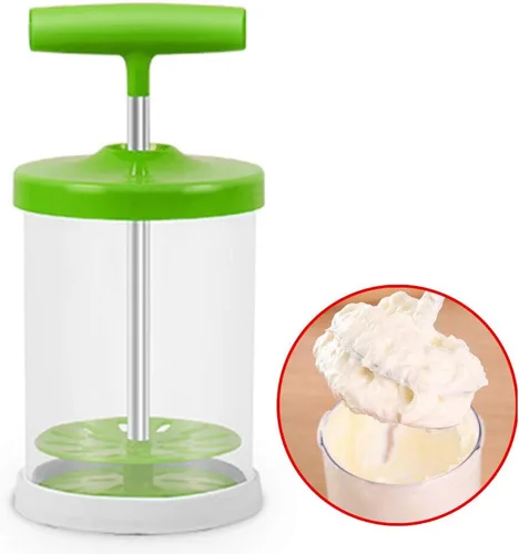 Vista 8 de Dispensador manual de crema batida, dispensador de crema batida de mano, fabricante profesional para batir crema para tienda, cocina, aderezos