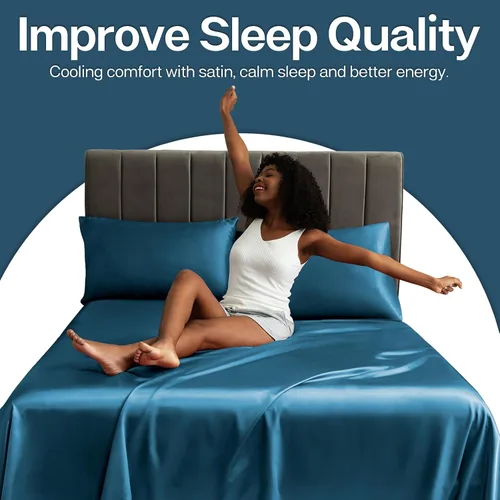 Vista 108 de MR&HM - Funda de almohada de satén