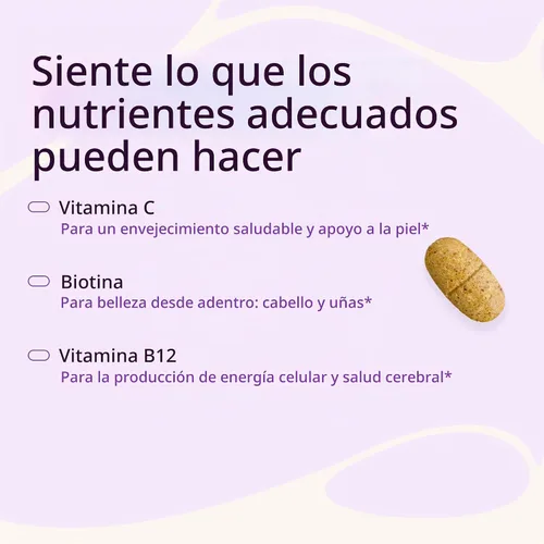 Vista 5 de Comprimidos multivitamínicos para mujeres de 40 años en adelante New Chapter, una al día, ANC-204, 1, 1