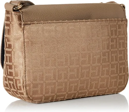 Vista 2 de Tommy Hilfiger Lynn II Flap Crossbody Square Monogram Jacquard