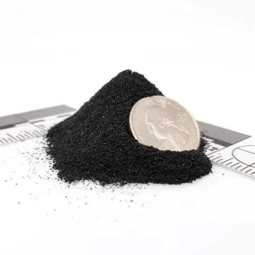 Vista 2 de Turmalina negra: pura y natural: de World of Wood- Piedra de incrustación triturada perfecta para incrustaciones de madera, joyas, arte y más