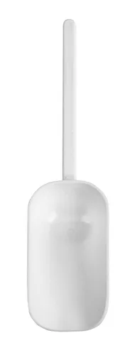 Vista 4 de Cuchara desechable de laboratorio con mango largo, 4 oz. de capacidad, estéril, poliestireno, blanco (paquete de 10)