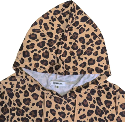 Vista 18 de GINKANA Sudadera con capucha para mujer, manga larga, lactancia materna, ropa casual