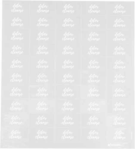 Vista 36 de Restaurantware - Etiquetas para botellas de jugo en algún lugar de 1.9 x 1 pulgada, 100 etiquetas autoadhesivas para botellas, resistentes a
