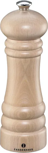 Vista 9 de Zassenhaus Molinillo de pimienta de madera de Berlín, molinillo de pimienta recargable, 4.7 pulgadas (teñido oscuro)
