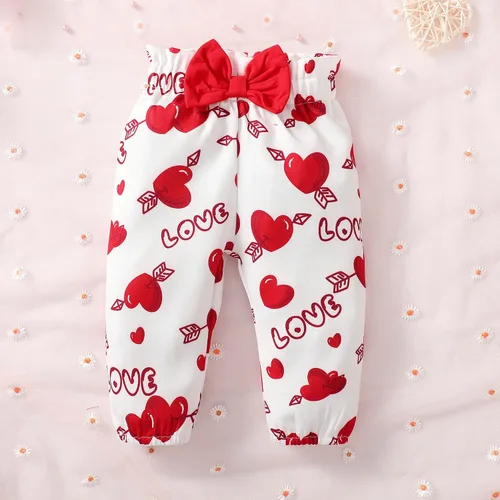 Vista 6 de Conjunto de ropa de bebé recién nacido, conjunto de pantalones florales, ropa de bebé de algodón para niñas