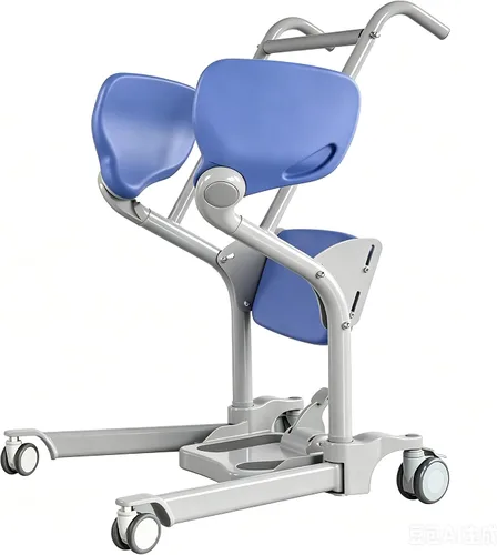 Vista 4 de Helsevesen - Ayuda de transferencia de soporte para pacientes, elevador de pie ajustable de 400 libras Adjustable leg design fits 4'11"-6'6