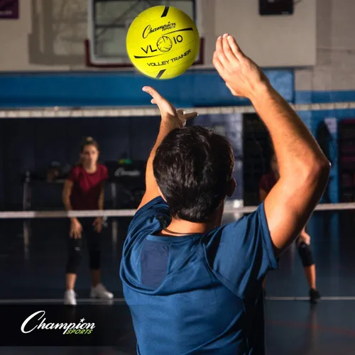 Vista 5 de Champion Sports Volleyball Trainers – Lightweight Training Volleyballs, Soft Vinyl Panels, Multiple Sizes